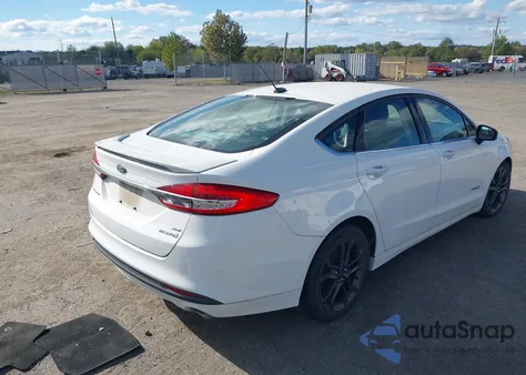 2018 Ford Fusion Hybrid Se из США, поврежденный, VIN 3FA6P0LU0JR116861